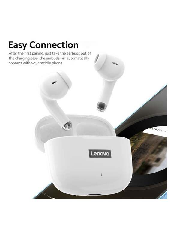 Lenovo New Version LP40 Pro TWS Wireless In-Ear Earphones, Black