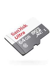 Sandisk 64GB microSDXC Memory Card With Adapter, Black