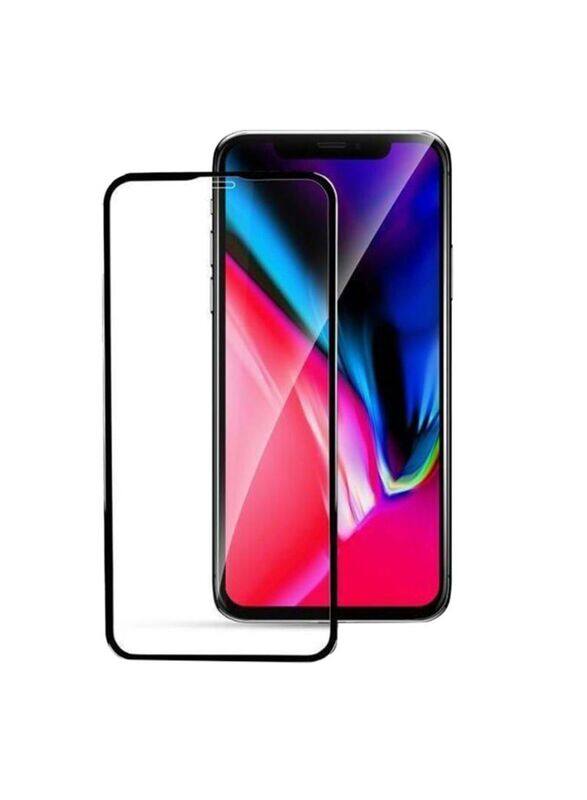 

Generic Apple iPhone XR 5D Mobile Phone Tempered Glass Screen Protector, Black