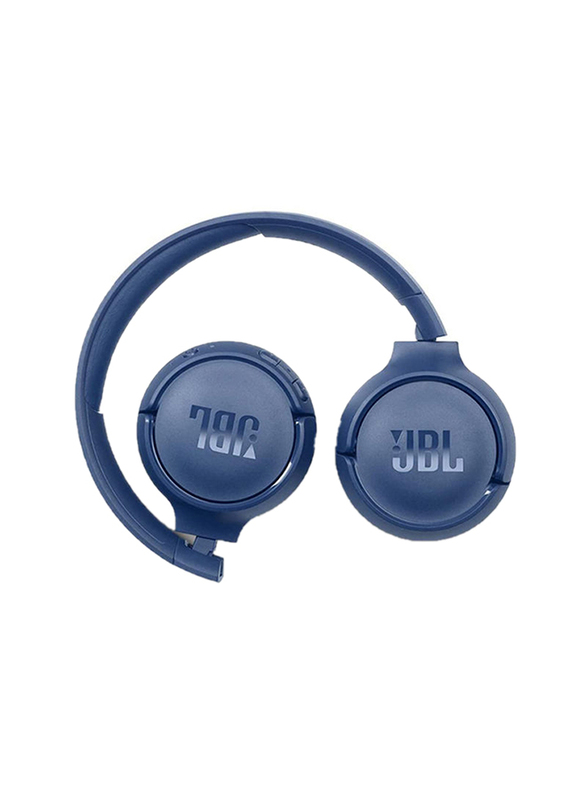 JBL Tune 510 Wireless On-Ear Headphones with Mic, Blue