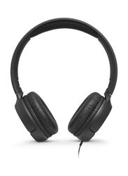 JBL T500 Wired On-Ear Headphone, Black