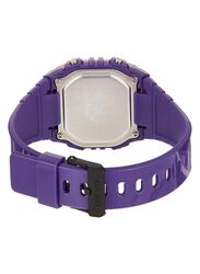 Casio Men's Resin Digital Watch 41mm Smartwatch, Purple