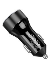 Levore 54W Power Delivery Dual Port Car Charger, LGC122-BK, Black