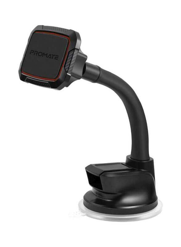 

Promate 360 Degree Swivel Head Magnetic Car Mount Holder, Black