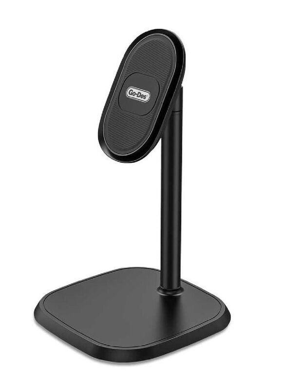 Go-Des Magnetic Extendable Tablet Holder, GD-HD702, Black