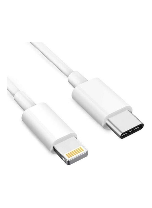 USB Type-C to Lightning Charging Cable for IPhone / Ipad / Macbook, White