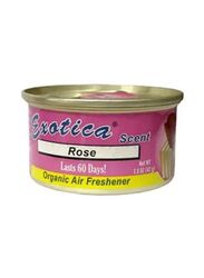 Exotica 2-Piece Rose Scent Organic Air Freshener, Pink