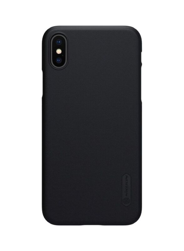 

Nillkin Apple iPhone XS Max Super Frosted Mobile Phone Case Cover, IXM-NL-SF-B, Black