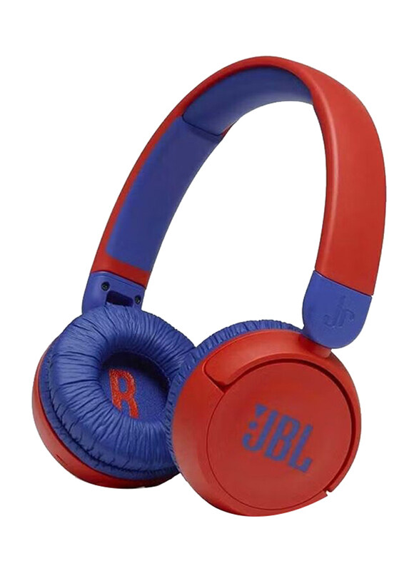 

JBL JR310BT Kids Wireless On-Ear Headphones, Red