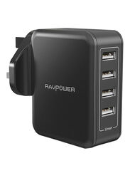 Rav Power USB Wall Charger, Black