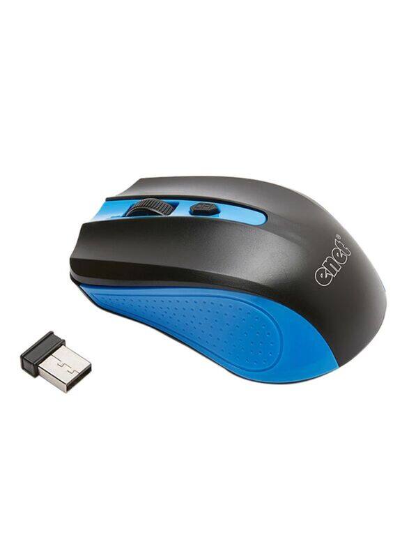 

Enet Wireless Optical Mouse, Blue