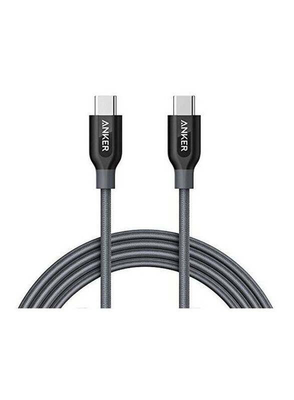 Anker 1.8 Meters Powerline Micro USB Port Data Sync And Charging Cable, Grey/Black