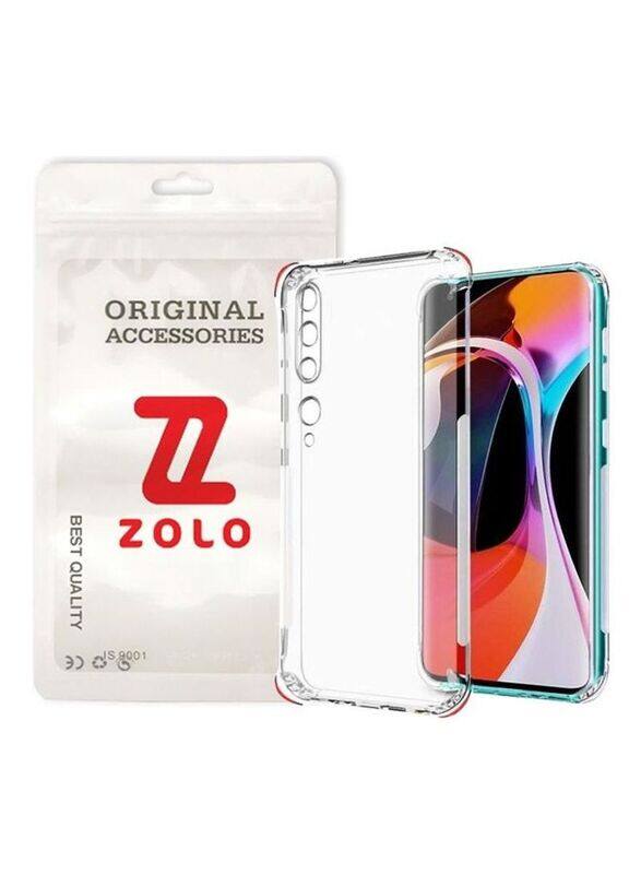 

Zolo Xiaomi Mi 10 Shockproof Slim Soft TPU Silicone Mobile Phone Case Cover, Clear