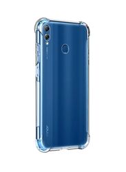 Huawei Honor 8X Silicone Protective Mobile Phone Back Case Cover, Clear