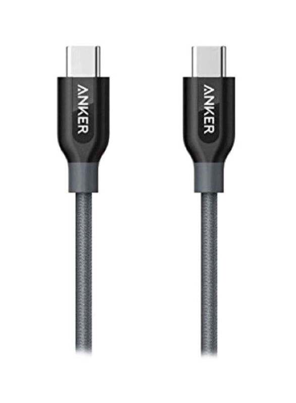 Anker 1.8 Meters Powerline Micro USB Port Data Sync And Charging Cable, Grey/Black