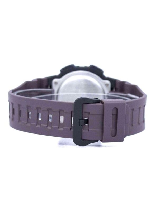 Casio Men's Youth Digital Watch 51mm Smartwatch, Brown