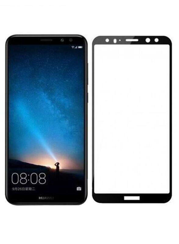 

Generic Huawei Mate 10 Lite Tempered Glass Screen Protector, Black/Clear