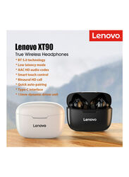 Lenovo XT90 TWS BT True Wireless In-Ear Headphones, White
