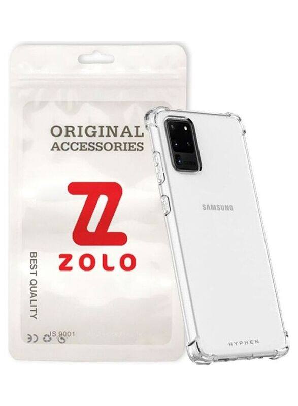 

Zolo Samsung Galaxy S20 Plus Shockproof Slim Soft TPU Silicone Mobile Phone Case Cover, Clear