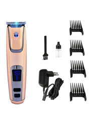 Kemei Rechargeable Waterproof Hair Clipper, PG-102, Gold