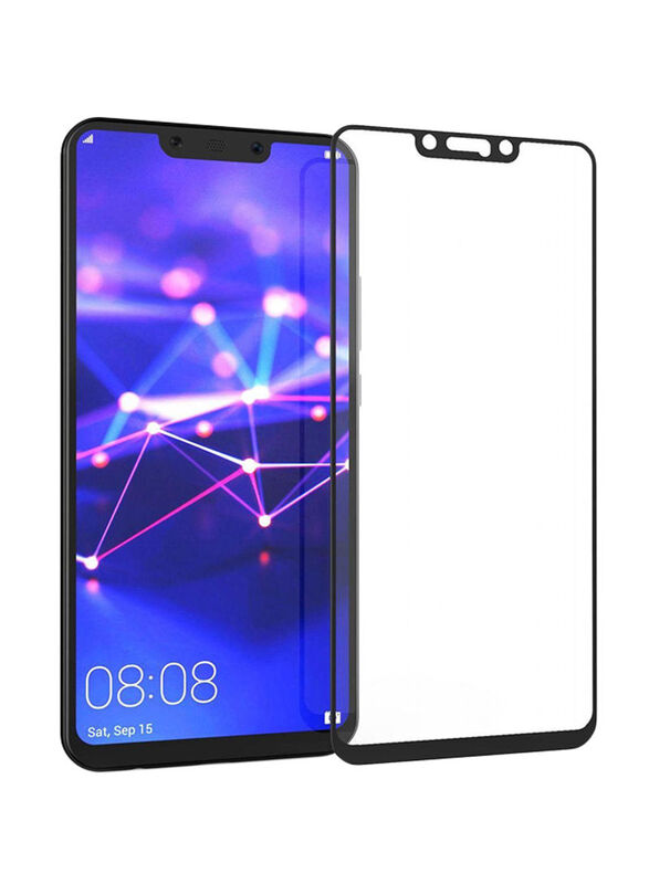 Huawei Mate 20 Pro 5D Tempered Glass Screen Protector, Clear/Black
