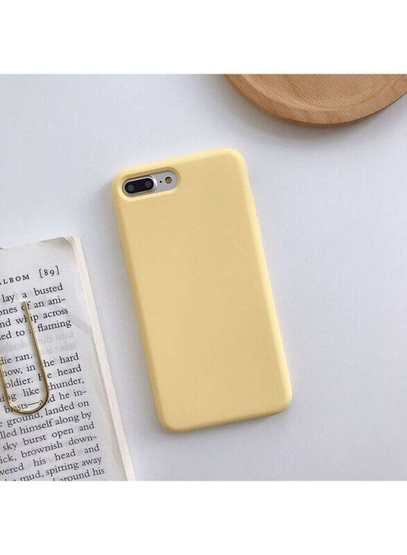 Apple iPhone 7 Plus Silicone Mobile Phone Case Cover, Yellow