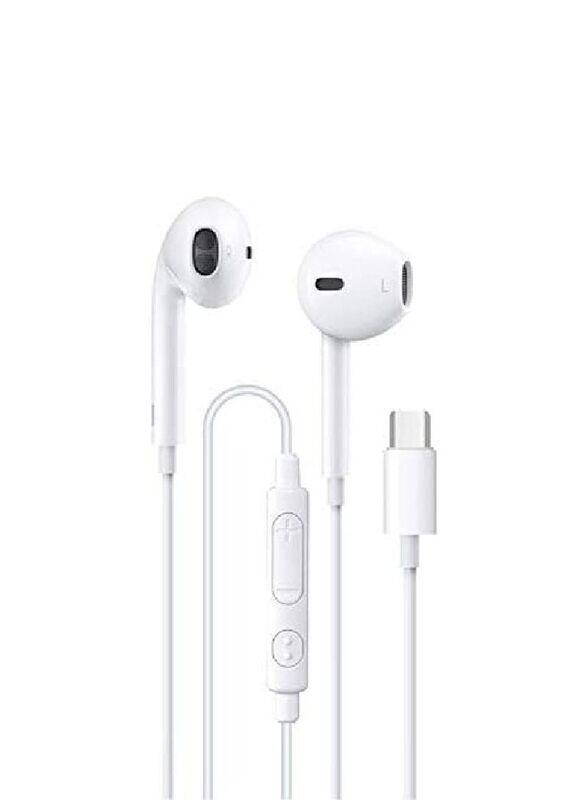 

Go-des GD-EP108 Type-C Wired In-Ear Earphone for Mobile Phones, White