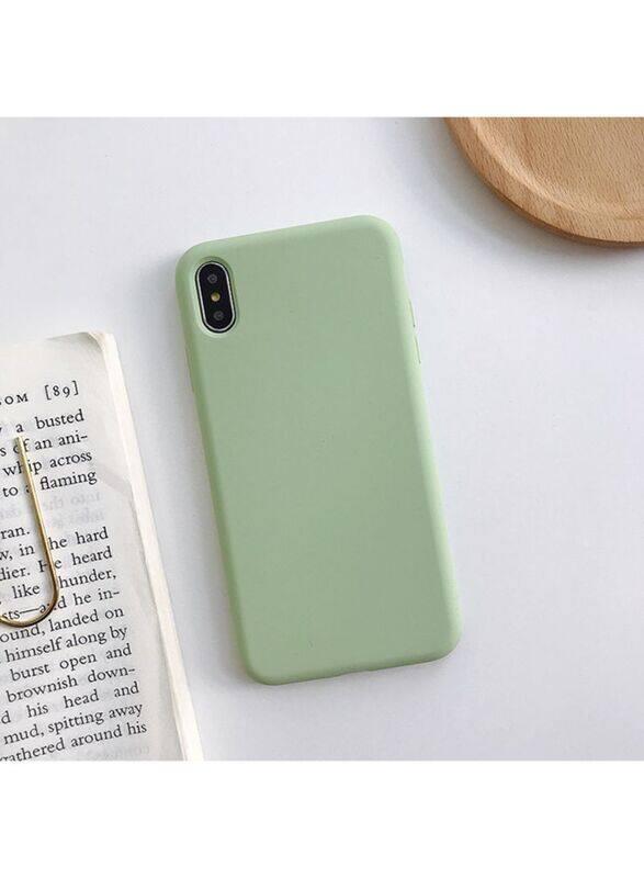 

Generic Apple iPhone XS Max Silicone Mobile Phone Case Cover, Matcha Green