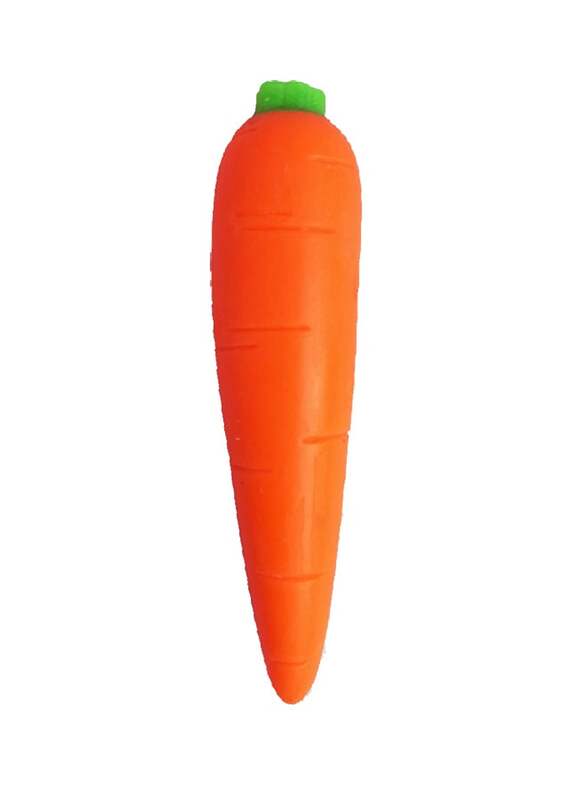 Stretchy Carrot Stress Relief Toy, Orange/Green