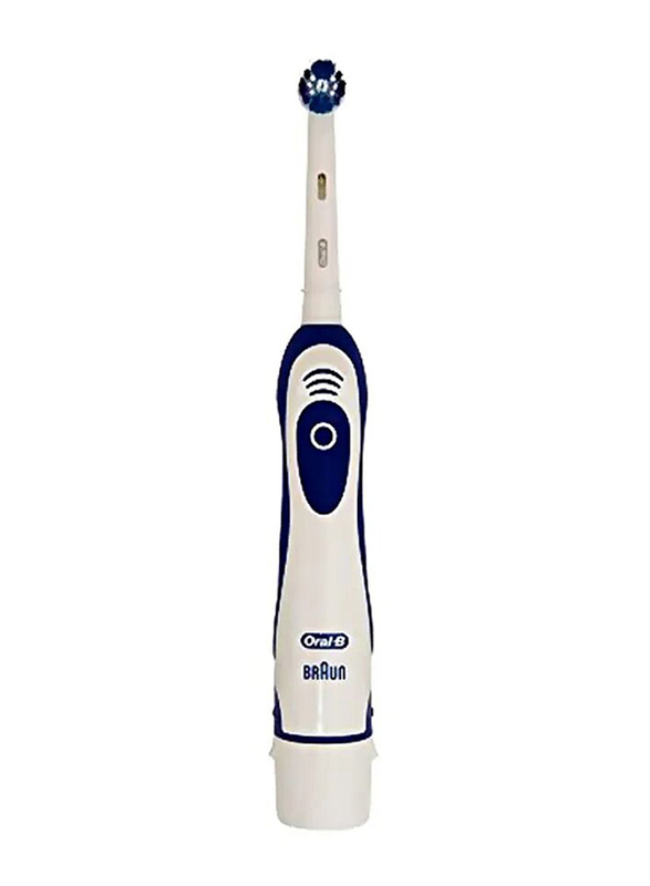 Oral B Advance Power Battery Powered Toothbrush, White/Blue