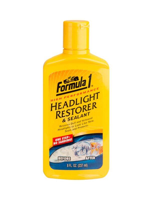 

Formula 1 237ml Headlight Restore And Sealant, Yellow