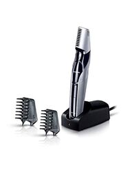 Panasonic 3-In-1 Body Groomer Set, Silver