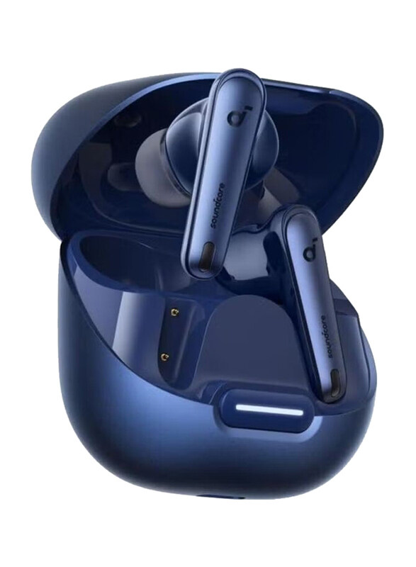 

Soundcore by Anker Liberty 4 NC Adaptive Wireless In-Ear Earbuds with Noise Cancelling, Blue