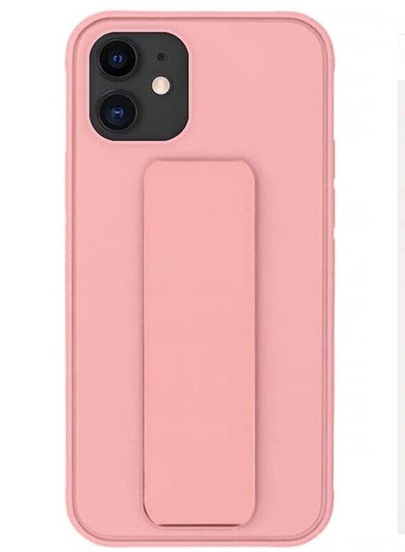 

Zolo Apple iPhone 11 Finger Grip Holder & Protective Mobile Phone Case Cover, Pink