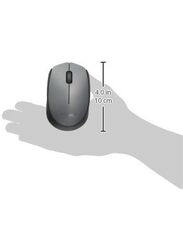 Logitech M170 Wireless Optical Mouse for PC & Laptop, Black/Grey