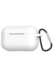 Apple AirPods Pro Protective Charging Case Cover with Hook, Arctic White