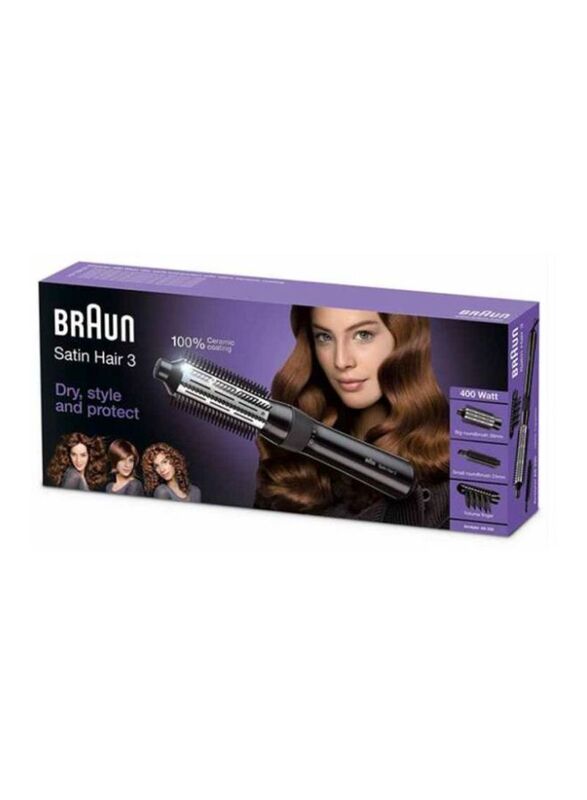 Braun Dry, Style & Protect Hair Styler Set, AS330, Black