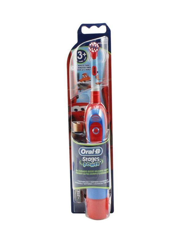 Oral B Stages Power Kids Brush with Timer, DB4.510.K, Red/Blue