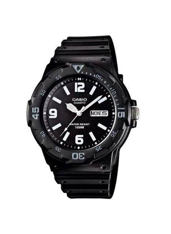 

Casio Youth Analog Watch for Men with Resin Band, Water Resistant, MRW-200H-1B2VDF, Black