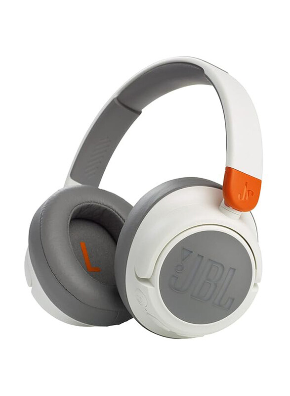 

JBL JR460NC Wireless Over-Ear Noise Cancelling Kids Headphones With Detachable Audio Cable, White