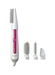 Panasonic 4-In-1 Hair Styler, EH-KE46, White/Pink