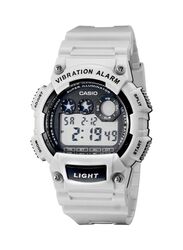 Casio Men's Youth Digital Watch 49mm Smartwatch, White