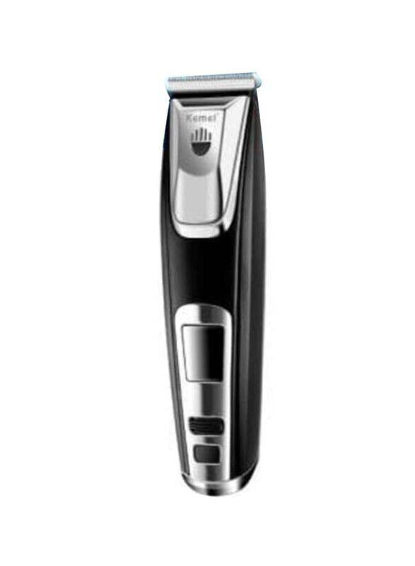 

Kemei Electric Shaver with Hair Clipper, KM-PG103, Black/Silver