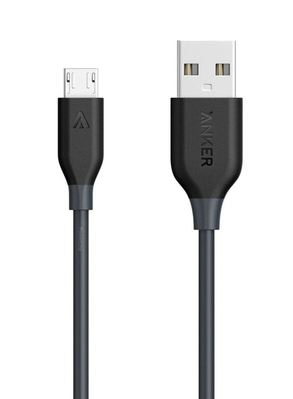 Anker Powerline Micro-USB Cable, Black