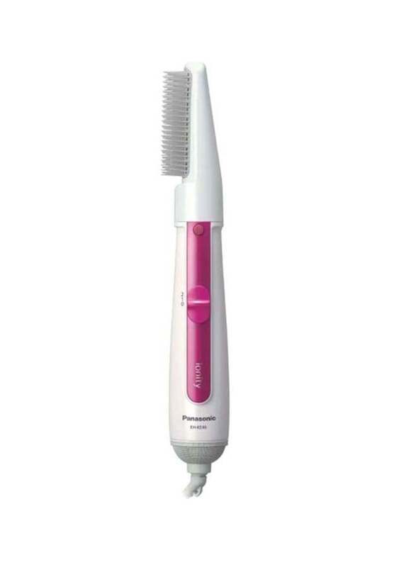 Panasonic 4-In-1 Hair Styler, EH-KE46, White/Pink