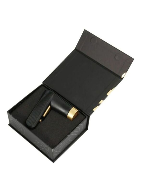 Bukhoor Portable Electric Incense Diffuser, Black/Gold