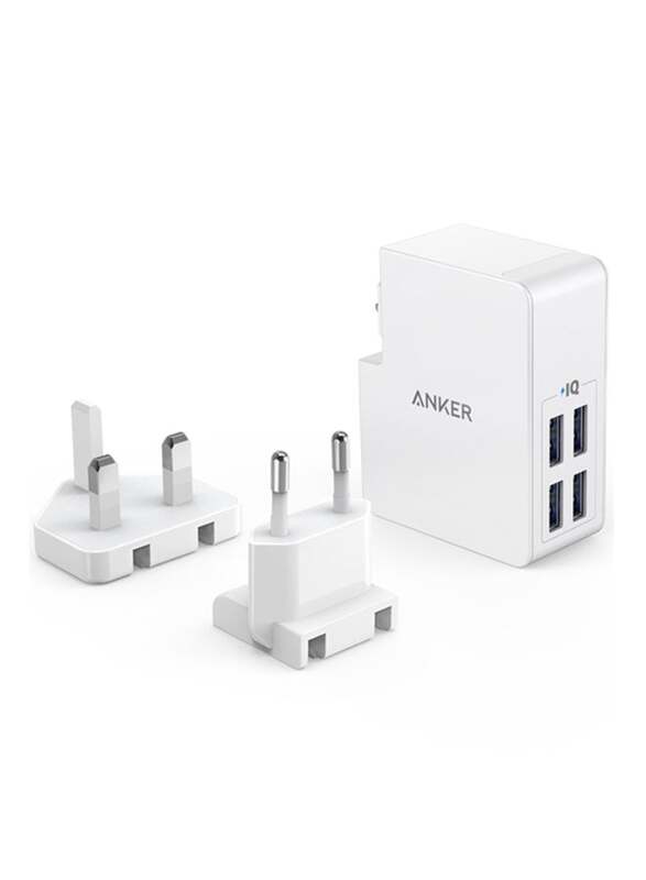 Anker USB Wall Charger, White