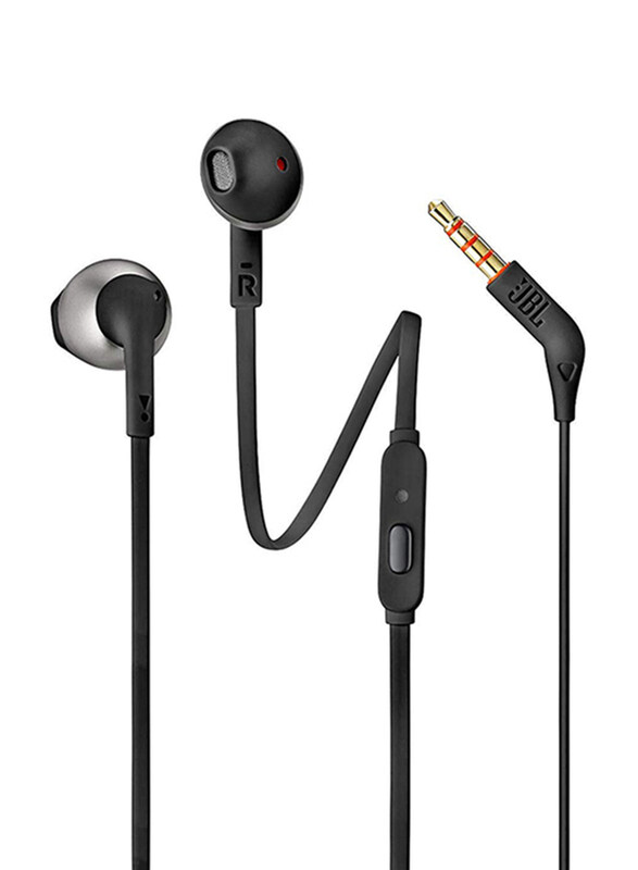 

JBL Tune 205 3.5mm Jack In-Ear Earphones with Mic, Black