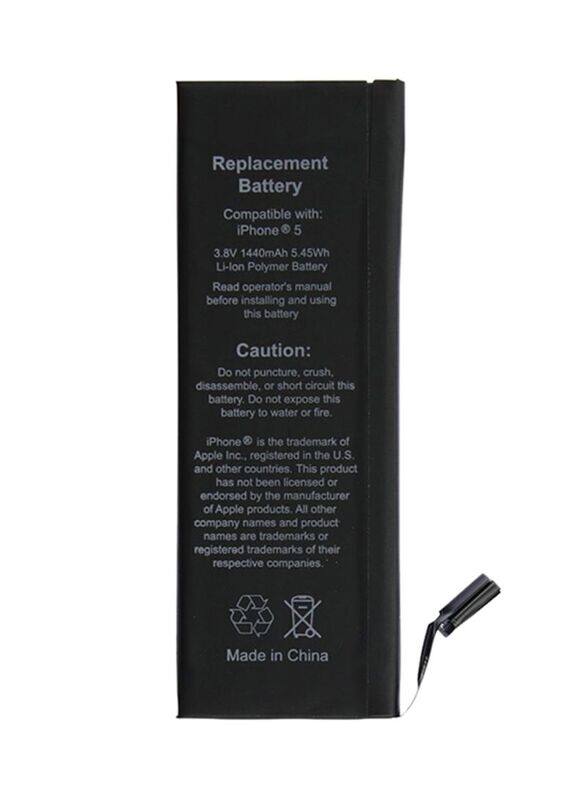 

Generic Replacement Battery for Apple iPhone 5, Black
