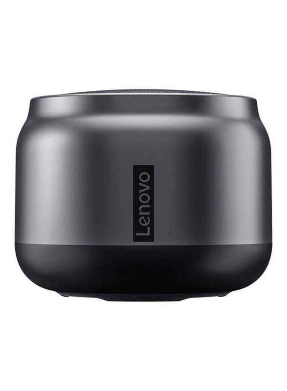 Lenovo Thinkplus Portable Wireless Bluetooth Speaker with Mic, K3, Black